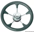 Polyurethane steer. wheel SS spokes Ø 280 mm black - Veneen Ohjaus & hallintalaitteet - 69352 - 1