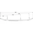 Sno-X Slasher Six Ohjausrauta pari 6" Kovametalli - Moottorikelkan Ohjausraudat - 68732 - 1