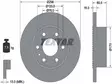 TEXTAR JARRULEVY 296MM IVECO DAILY TAKA ABS - Yleisosat ja tarvikkeet - 54812 - 1