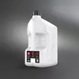 Tuff Jug Kanisteri 20L valkoinen, Standard korkki musta (GEN 3) - Yleisosat - Polttoainesäiliöt - 81692 - 1