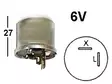 VILKKURELE 6V 2-NAP. - Yleisosat ja tarvikkeet - 69812 - 1