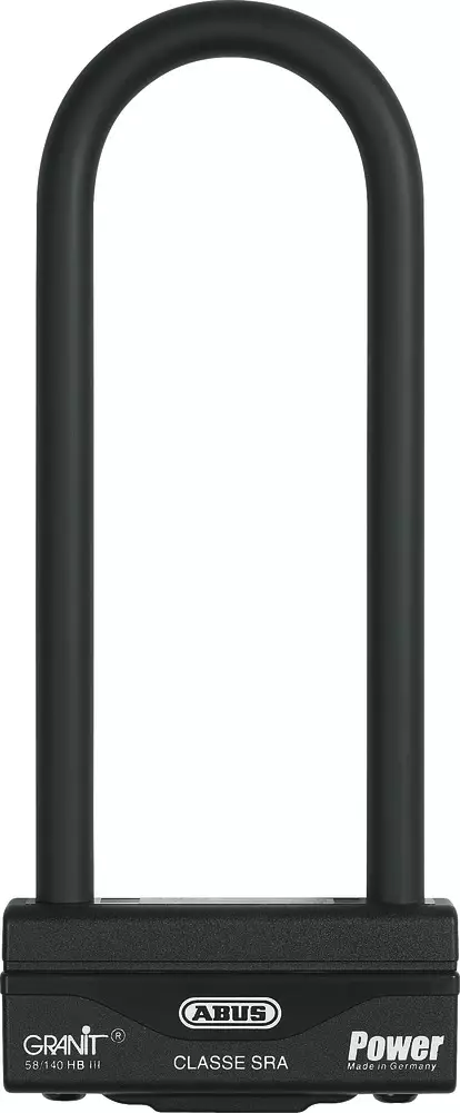 ABUS U-lukko Granit Power XPlus 58/140HBIII260 - Moottoripyörän Lukot & ketjut - 73353 - 1