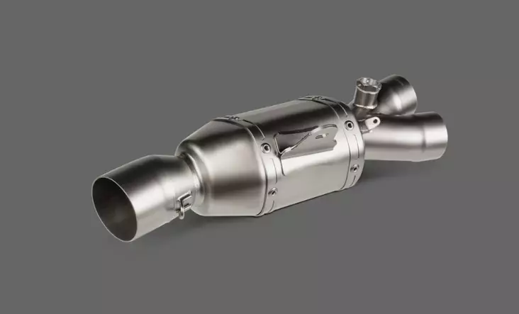 Akrapovic Track Day Link Pipe/Collector (SS) YZF-R6 2008- - Moottoripyörän Väliputket - 79843 - 1