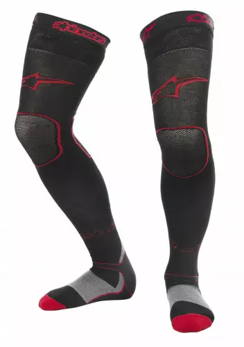 Alpinestars Sukka MX Long Socks Black/Red S/M - MP Polvisuojat & Sukat - 88853 - 1