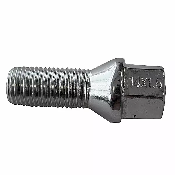 Aluvannepultti 1,5mm nousu, 12mm, pituus 28mm, 20 kpl - Pultit ja mutterit - 116183 - 1