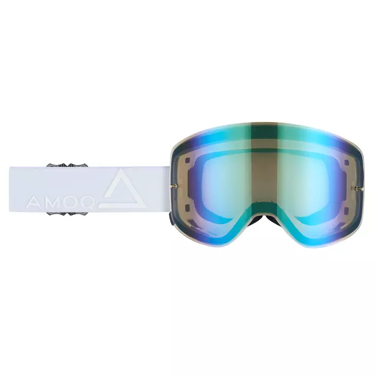 AMOQ Vision Magnetic Crossilasit Whiteout - Gold Mirror - ATV Ajolasit - 72973 - 1