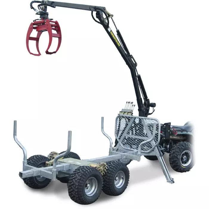 ATV Grapple crane 350-II Hydraulisella vedolla ja vinssilla - ATV-työlaitteet - 74273 - 1