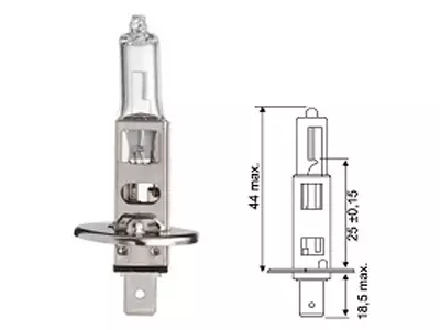 AUTOLAMPPU 1111 12V H1 55W - Yleisosat ja tarvikkeet - 10013 - 1