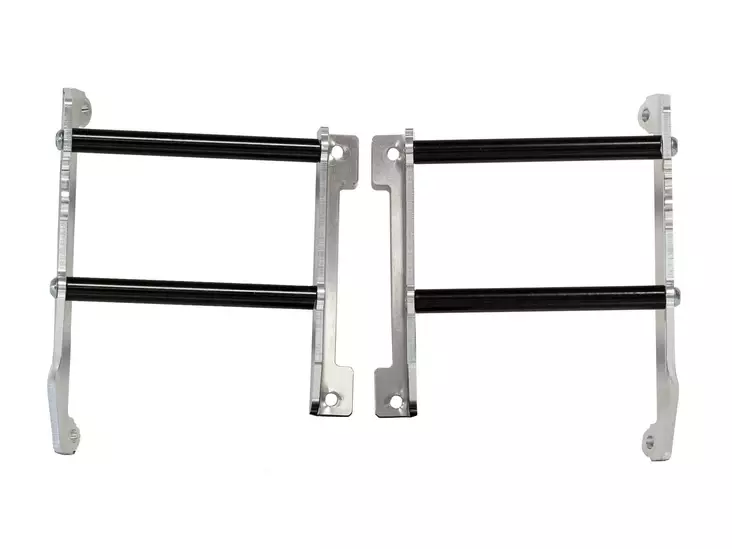AXP Radiator Guards Black KTM / GasGas / Husqvarna 125-500 23- - Moottoripyörän Suojat & suojukset - 85283 - 1