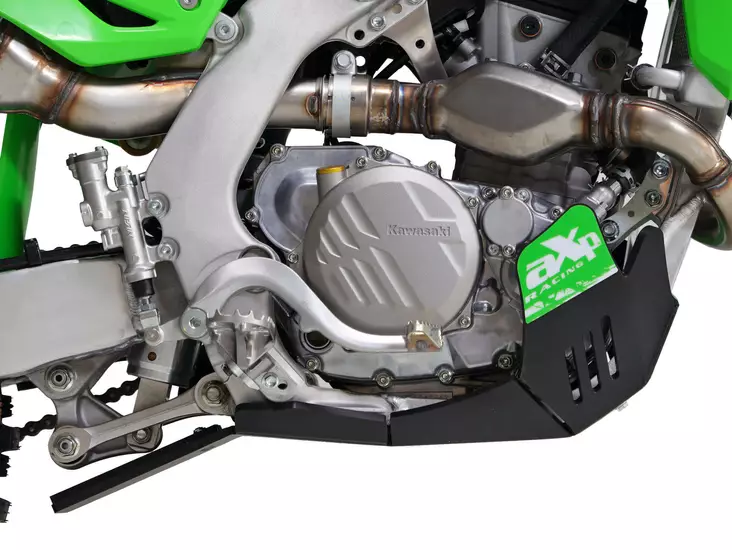 AXP Xtrem HDPE Skid Plate Black Kawasaki KX250/KX250X 2025 - Moottoripyörän Suojat & suojukset - 79773 - 1
