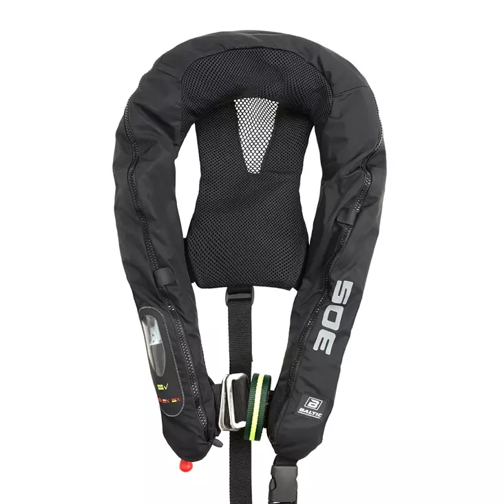 Baltic Legend 305 harness auto ilmatäytteinen pelastusliivi musta 40-150kg - Veneen Ilmatäytteiset pelastusliivit - 114033 - 1