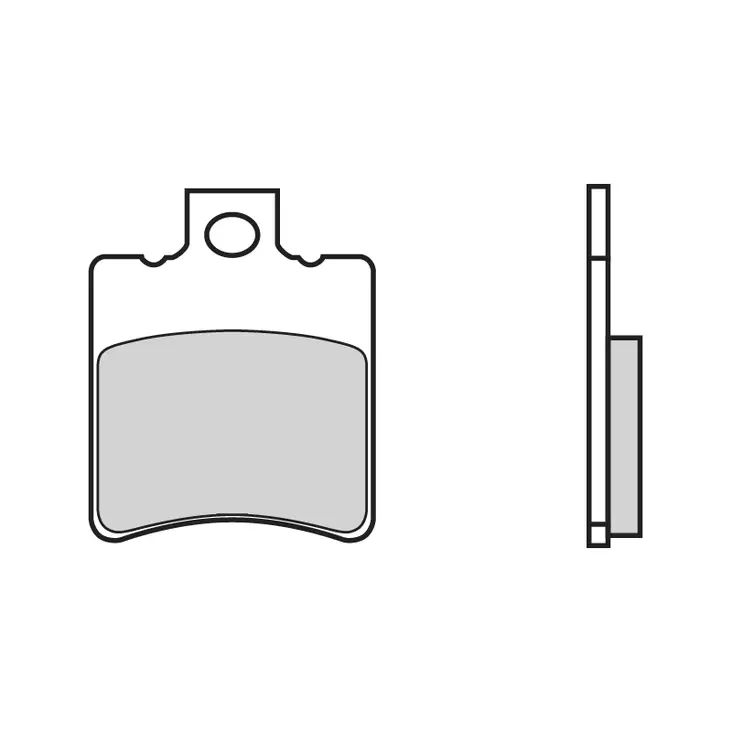 Brembo Jarrupalat Carbon-Ceramic - Moottoripyörän Jarrupalat - 102723 - 1