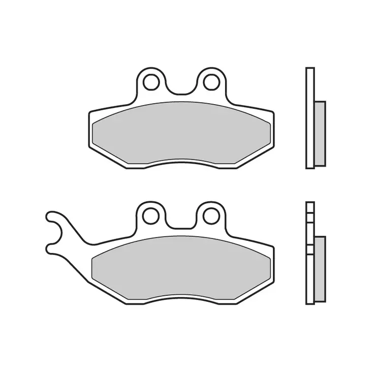 Brembo Jarrupalat Carbon-Ceramic - Moottoripyörän Jarrupalat - 103133 - 1