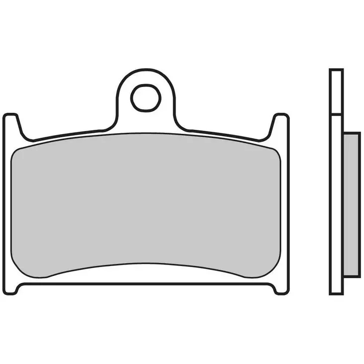 Brembo Jarrupalat Eteen Sintered Road - Moottoripyörän Jarrupalat - 102763 - 1