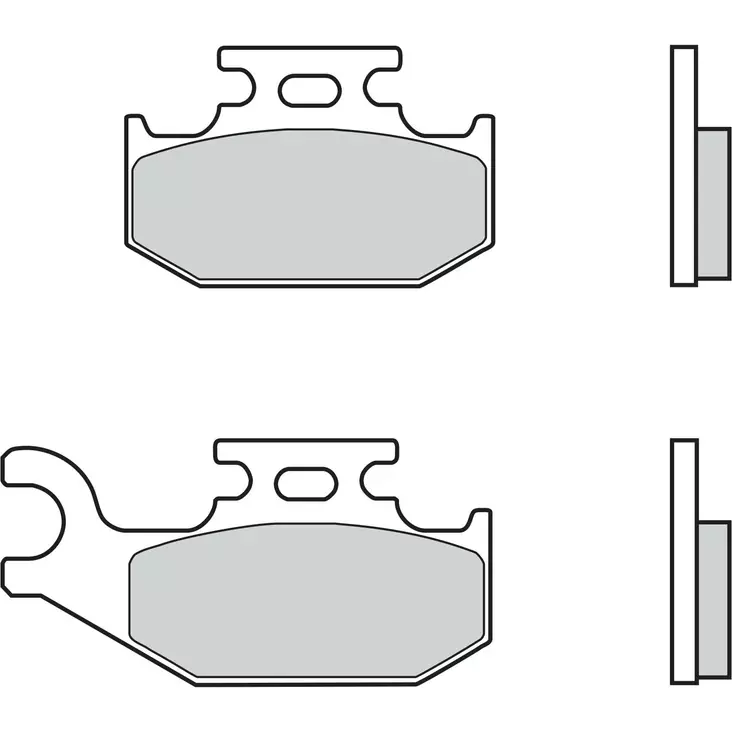 Brembo Jarrupalat Sintered Off-Road - Moottoripyörän Jarrupalat - 102173 - 1