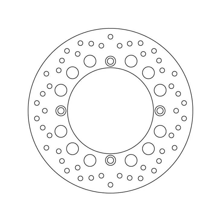 Brembo Serie Oro jarrulevy - Moottoripyörän Jarrulevyt - 102413 - 1