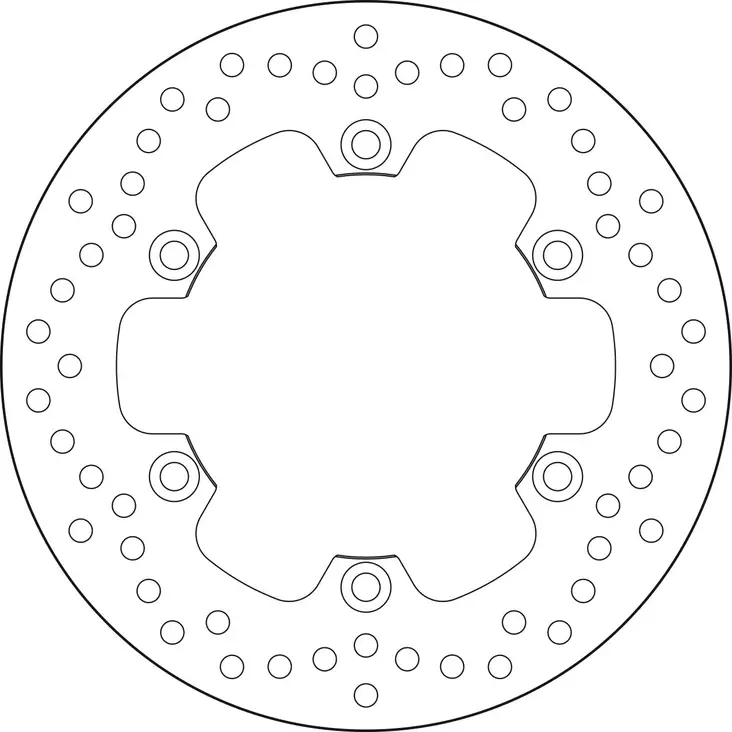 Brembo Serie Oro jarrulevy - Moottoripyörän Jarrulevyt - 103073 - 1