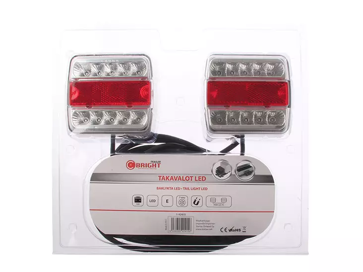 C-BRIGHT LED TAKAVALOT 7-NAP 12V 7,5M MAG. - Yleisosat ja tarvikkeet - 76483 - 1