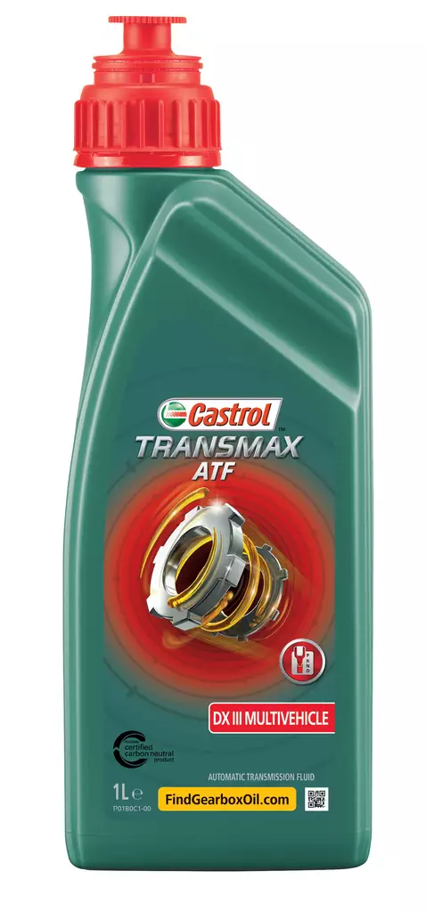 Castrol ATF DX III Multivehicle 1 L - Vaihteistoöljyt - 86663 - 1