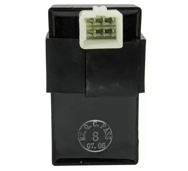 CDI-Laite, 1-napainen pistoke, Kiina-skootterit 4-T 50cc - Mopon & Skootterin CDI-laitteet - 98393 - 1