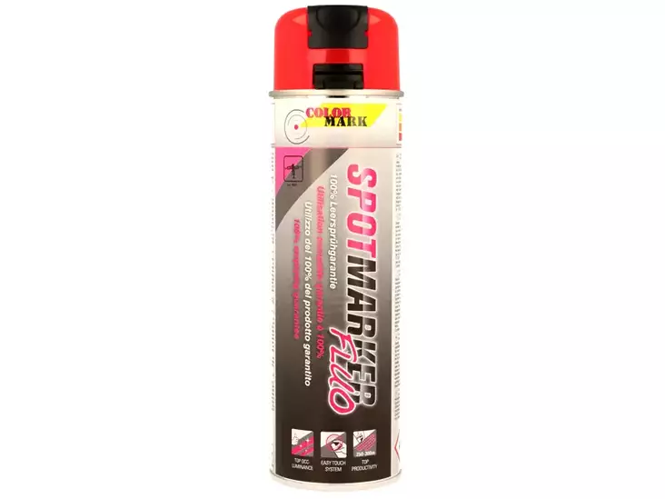 COLORMARK MERKINTÄMAALI PUNAINEN FLUO 500ML - Yleisosat ja tarvikkeet - 45953 - 1