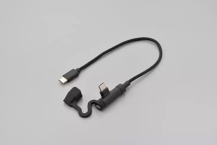 Daytona Latausjohto USB-C -> USB-C - Moottoripyörän Viestintä, puhelin, GPS & kamera - 99683 - 1