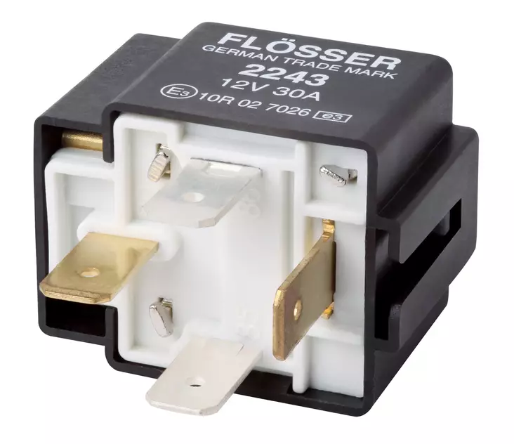 Flösser relay 12V 30A with fuse - Yleisosat - Sähköosat - 94553 - 1
