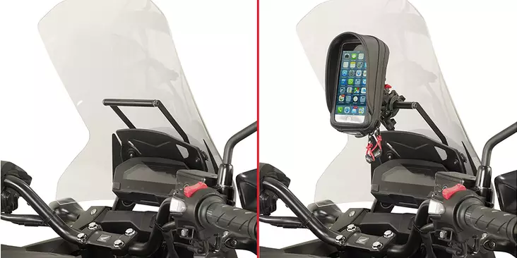 Givi Fairing upper bracket to be mounted behind the windshield NC750X (16-17) - Moottoripyörän Tarvikkeet & varaosat - 113213 - 1
