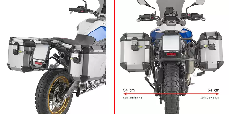 Givi Pannier Holder Bmw F 900 GS (2024) - Moottoripyörän Laukkujen kiinnityssarjat & tavaratelineet - 82373 - 1