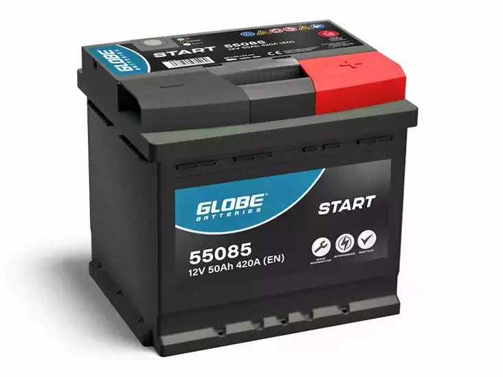 GLOBE SMF 50AH 207X175X175 -/+ 420A EN - Yleisosat ja tarvikkeet - 46793 - 1