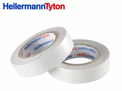 HELLERMANN SÄHKÖTEIPPI (10KPL) VALK. 15X0,15MM 10M - Yleisosat ja tarvikkeet - 49533 - 1