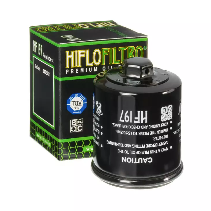 HiFlo öljynsuodatin HF197 - Moottoripyörän Öljynsuodattimet - 105333 - 1