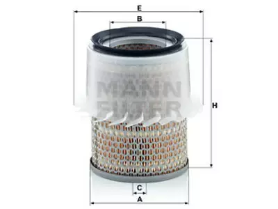 ILMANSUODATIN MANN, MITSUBISHI - Yleisosat ja tarvikkeet - 67703 - 1