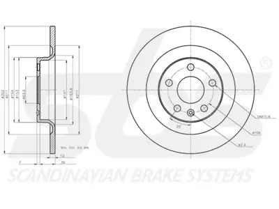JARRULEVY SBS, 2 KPL/PKT, TAKA, VOLVO - Yleisosat ja tarvikkeet - 20513 - 1
