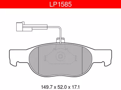 JARRUPALASARJA DELPHI ETU, ALFA, FIAT, LANCIA - Yleisosat ja tarvikkeet - 8973 - 1