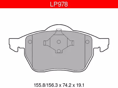 JARRUPALASARJA DELPHI ETU, AUDI, FORD, SEAT, SKODA, VW - Yleisosat ja tarvikkeet - 8283 - 1