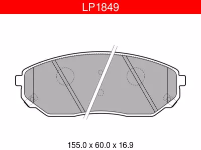 JARRUPALASARJA DELPHI ETU, KIA - Yleisosat ja tarvikkeet - 8903 - 1