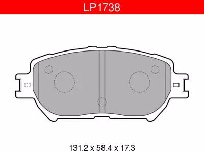 JARRUPALASARJA DELPHI ETU, TOYOTA - Yleisosat ja tarvikkeet - 9033 - 1