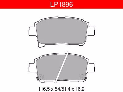 JARRUPALASARJA DELPHI ETU, TOYOTA - Yleisosat ja tarvikkeet - 9623 - 1