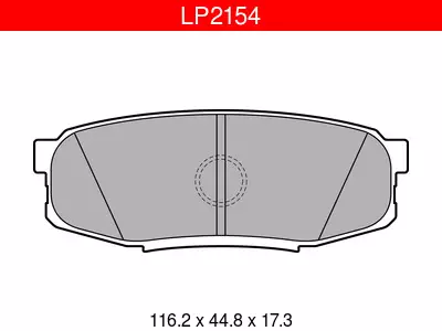 JARRUPALASARJA DELPHI, TAKA, TOYOTA - Yleisosat ja tarvikkeet - 8853 - 1