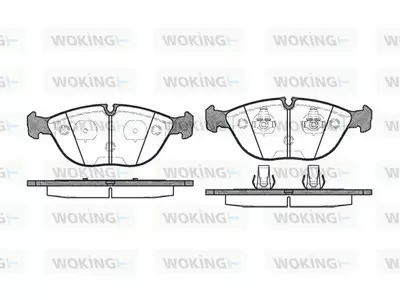 JARRUPALASARJA # WOKING ETU, AUDI, BMW, CHRYSLER - Yleisosat ja tarvikkeet - 6613 - 1