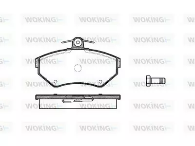 JARRUPALASARJA # WOKING ETU, AUDI, VW - Yleisosat ja tarvikkeet - 6583 - 1