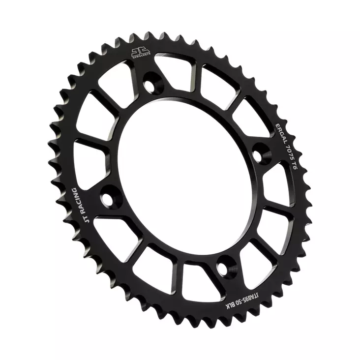 JT Takaratas Alumiini 7075 T6 Musta JTA895.50BLK - Moottoripyörän Ketjut & rattaat - 99643 - 1