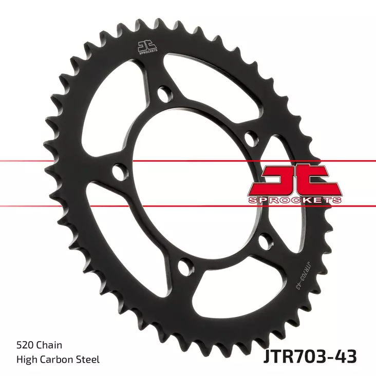 JT Takaratas JTR703.43 - Moottoripyörän Ketjut & rattaat - 79193 - 1
