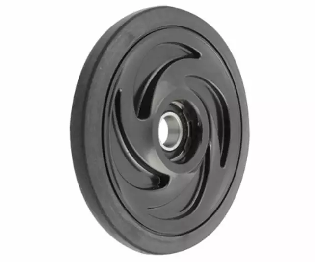 Kimpex Telapyörä Musta Polaris 162mm, 6004 - Moottorikelkan Telastonpyörät - 77443 - 1