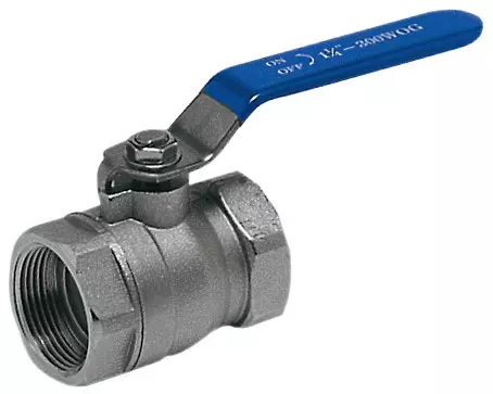 Kuulaventtili 1" kromattu messinkiä - Veneen LVI - 92733 - 1