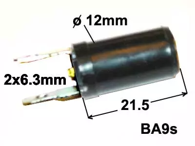 LAMPUNKANTA BA9S 2-LAATTA * - Yleisosat ja tarvikkeet - 52633 - 1