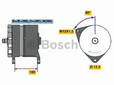 LATURI BOSCH 24V 140A - Yleisosat ja tarvikkeet - 75293 - 1