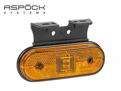 LED-ÄÄRIVALO 24V UNIPOINT I KELTAINEN JALALLA - Yleisosat ja tarvikkeet - 51553 - 1