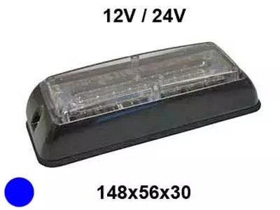 LED TASOVILKKU SININEN 12-24V 9-LED # - Yleisosat ja tarvikkeet - 52683 - 1